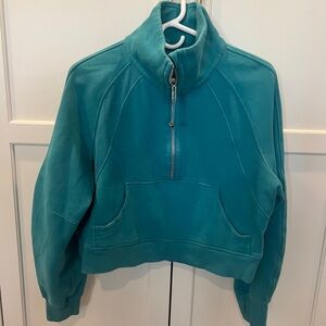 lululemon Scuba Teal Sweatshirt